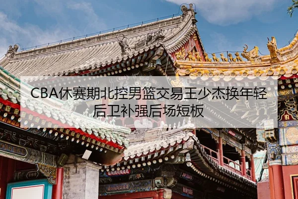 CBA休赛期北控男篮交易王少杰换年轻后卫补强后场短板